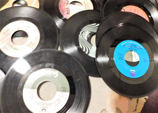 Lot of Rock and Roll  45 Records including - 38 Special, Duran Duran, ACDC, Clarence Carter, Joan Jett, and More