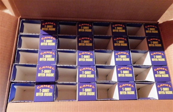 20 Camel Metal Matches in Original Packaging - 5 Different Designs