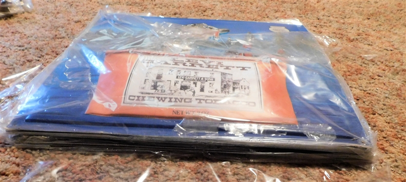 7 Levi Garrett Chewing Tobacco Bass Fish Plastic Signs - 18 1/2 by 18 1/2