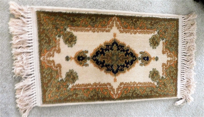 Small Sarouk Wool Rug  -16 by 14