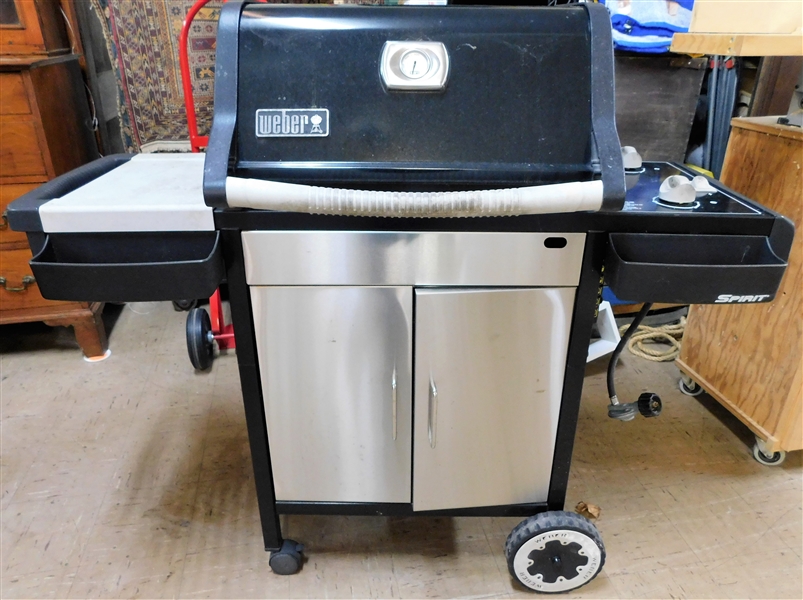 Weber Spirit Gas Grill with Cover - NO TANK