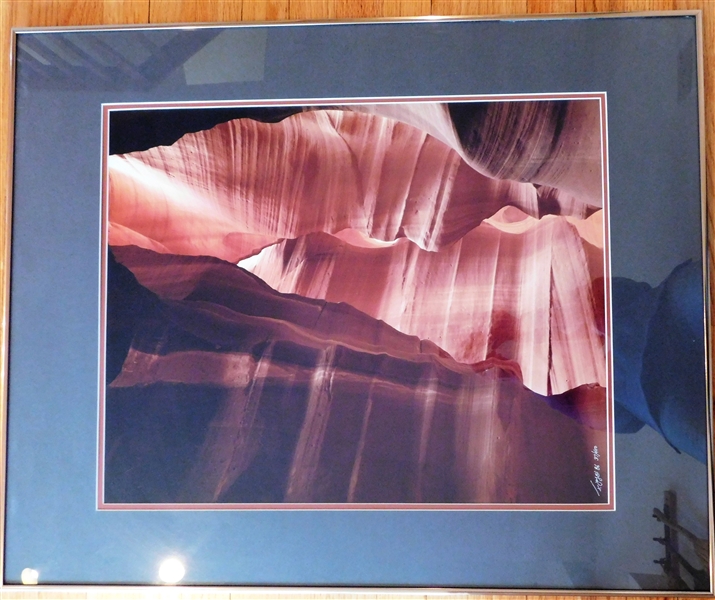 "Mysterious Passage" by Fred Jay Artist Signed and Numbered Print - 37/400 - Framed and Matted - 32" by 26 1/2"