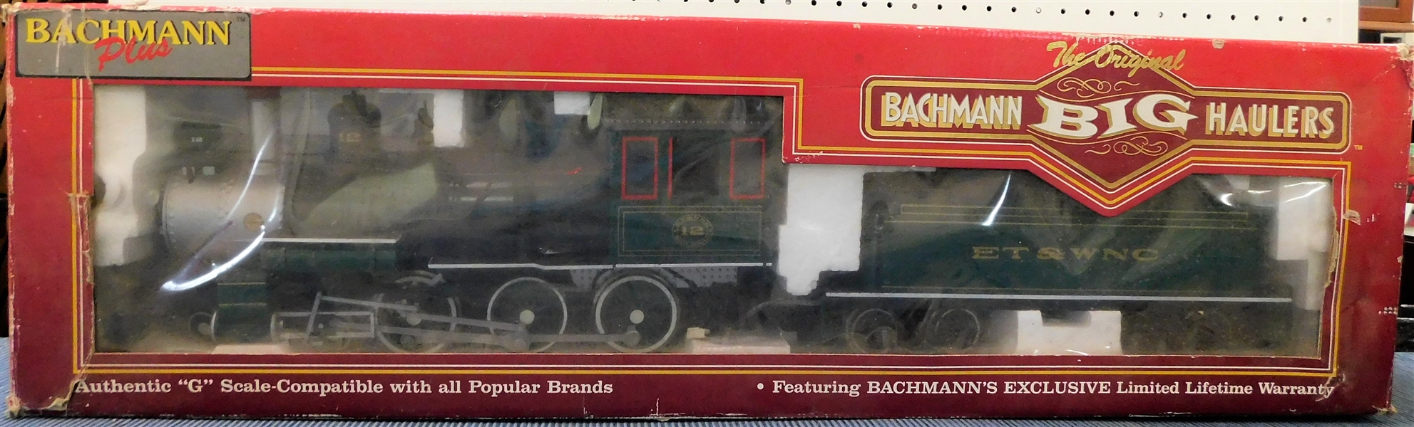 Bachmann Plus "Bachmann Big Haulers" "G" Scale Train Locomotive - Eastern Tennessee & Western