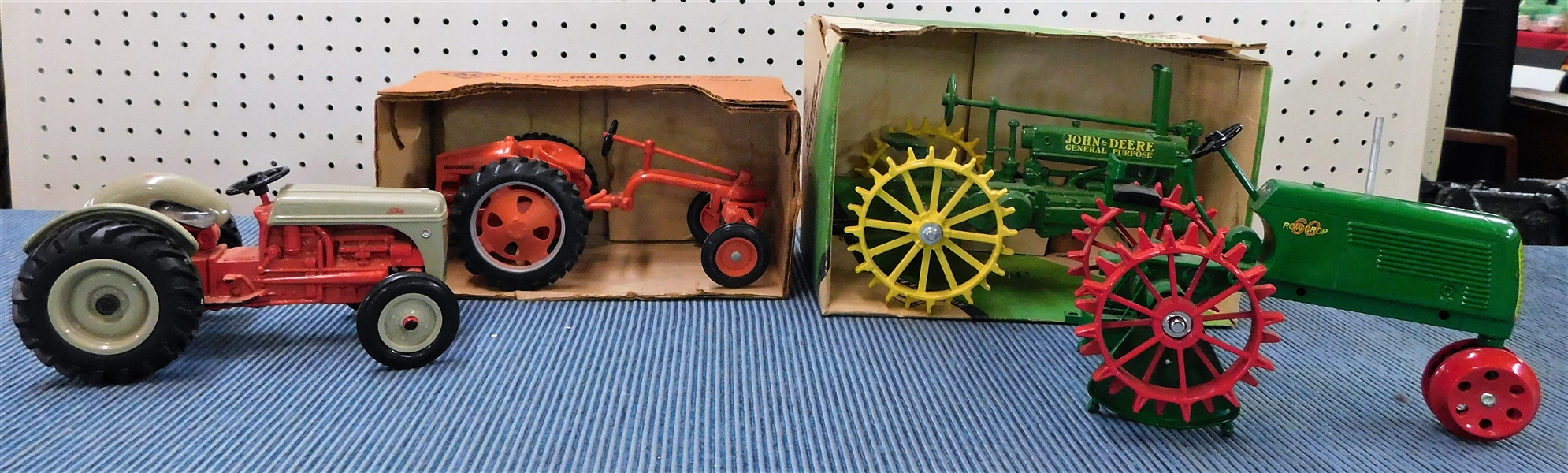 Ertl 1934 John Deere Model, 1948 Allis Chalmers, Ford, and Oliver Models 