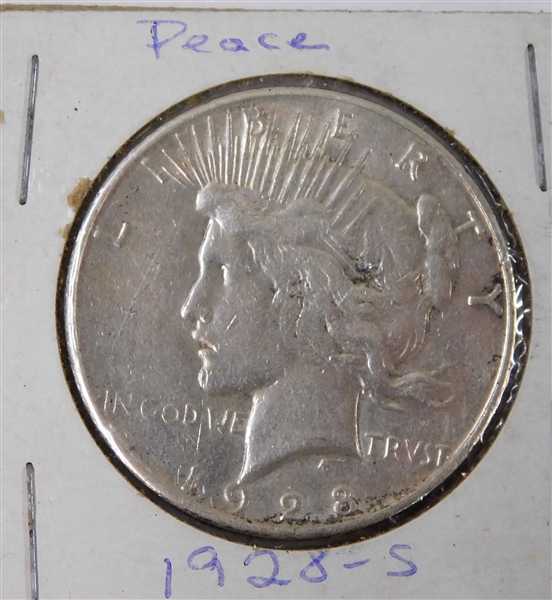  1928 S Peace Silver Dollar