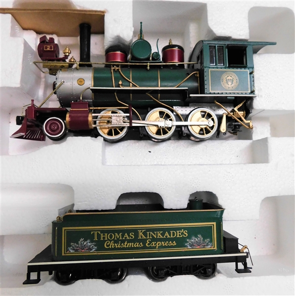 The Hawthorne Collection "Spirit of 76" and "Thomas Kinkade" Trains