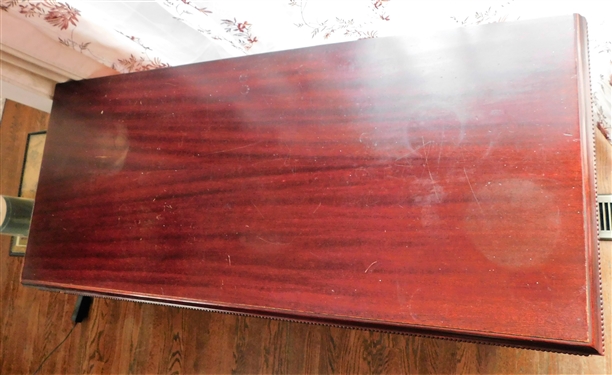 Chippendale Style  Cedar Lined Blanket Chest with Drawer by Dillingham -  34 tall 45 by 19 - Some Missing Trim