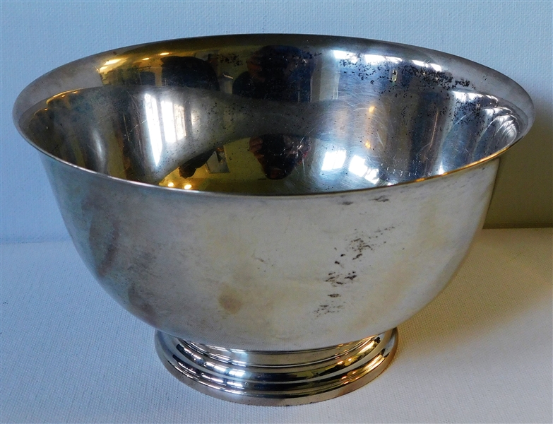 Paul Revere International Sterling Silver Bowl D259 - 6 1/2" across 3 3/4" tall 