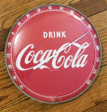 Drink Coca Cola Thermometer - 12 Across - Made in USA - 495A