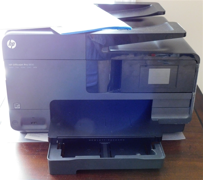 HP Officejet Pro 8610 Printer - Print, Fax, Scan, Copy, Web - with Instructions