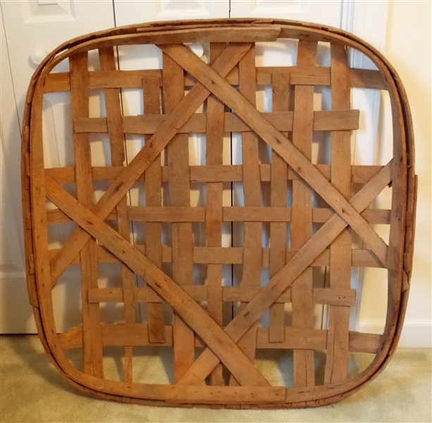 Wilson, NC Tobacco Basket - BOBs WHSE - Excellent Condition - Measures 39 1/2"