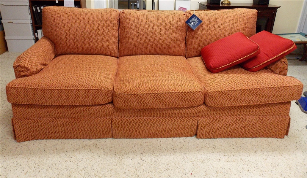 Southwood Furniture - Hickory, NC - Tweed Sofa - 77" Long -2 Cushions Are Torn - See Photos 