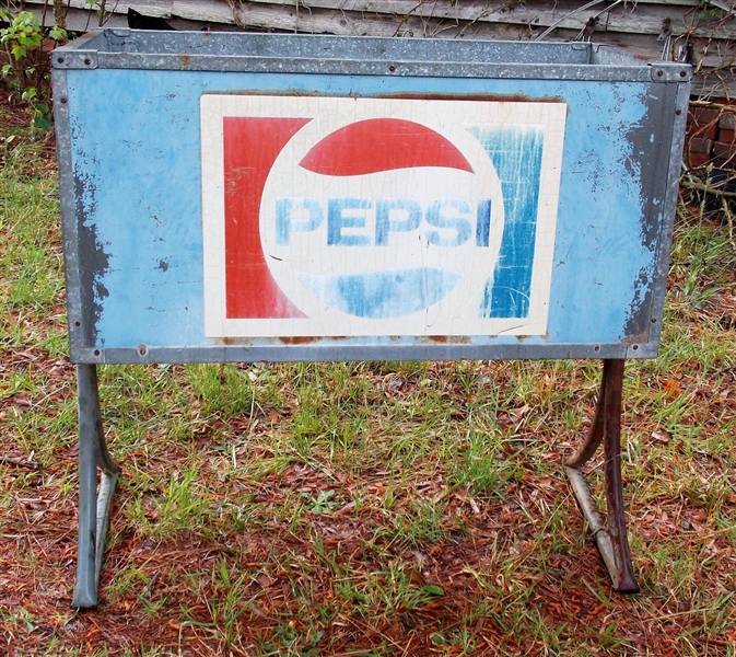 Pepsi Cola Drink Cooler with Stand