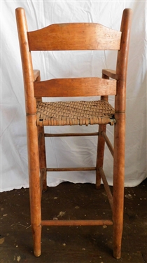 Primitive Mule Ear High Chair - 36 To Top 22 To Seat