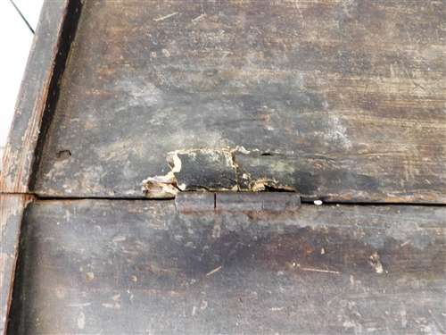 Pine Lift Top Desk with Lock - 35 1/2 tall 25 by 25
