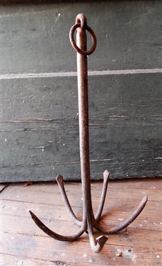 Large Iron Grab Hook - Measures 25 tall 14 Across