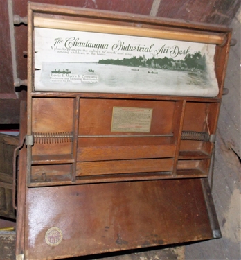 Wood It's A Girl Stork, 4 Paneled Doors, Shutters, Dresser Mirror Frame, and Folding Artist Lap Desk