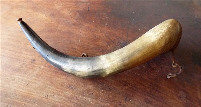 Horn Powder Horn - Measures 14