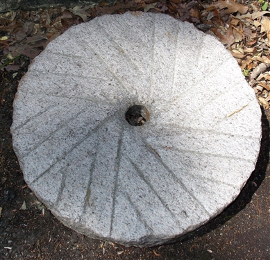 Smaller Mill Stone - Measures 23 1/2" Across 5 1/2" Tall