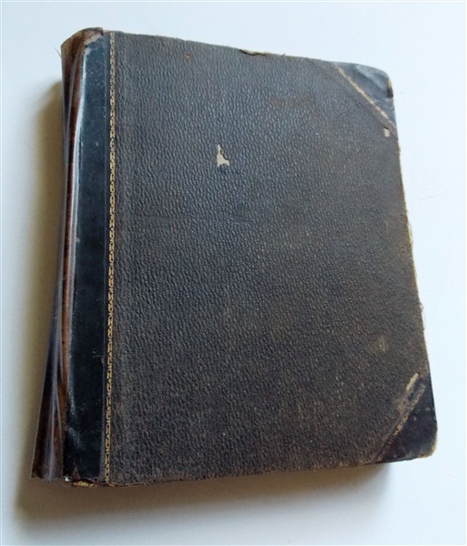 Personal Diary Belonging to H. B. Mahood MD, Emporia, VA - Beginning in 1893 including Virginia Board of Pharmacy Certificat 1894,  Personal Accounts,  Letters,  Photographs, Dried Flowers (1895),...