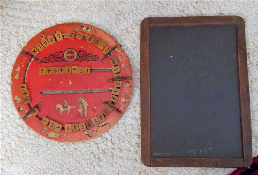Original Reversable Cress Boards  and Writing Slate- Slate Board Measures 13 1/2" by 9 1/2"