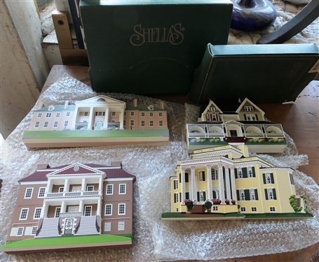 4 - Shelia's Houses - Drayton Hall- Charleston, SC, Oatlands, Leesburg, VA, Inman House, York, SC, and Montpelier, Orange, VA