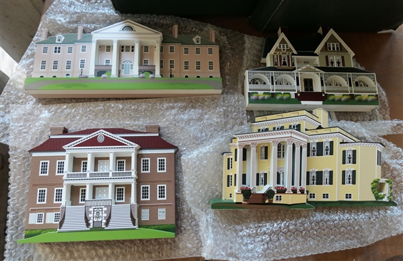 4 - Shelia's Houses - Drayton Hall- Charleston, SC, Oatlands, Leesburg, VA, Inman House, York, SC, and Montpelier, Orange, VA