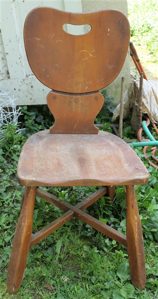 Petersburg, VA Chair - Stamped
