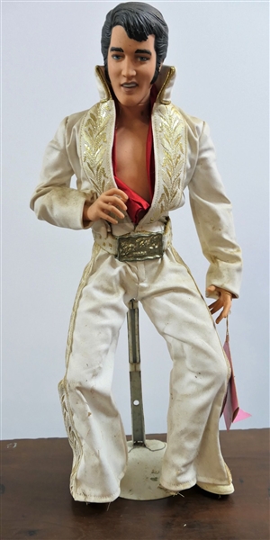 Elvis Presley Doll by Doll World - 19" Tall - Needs Cleaning