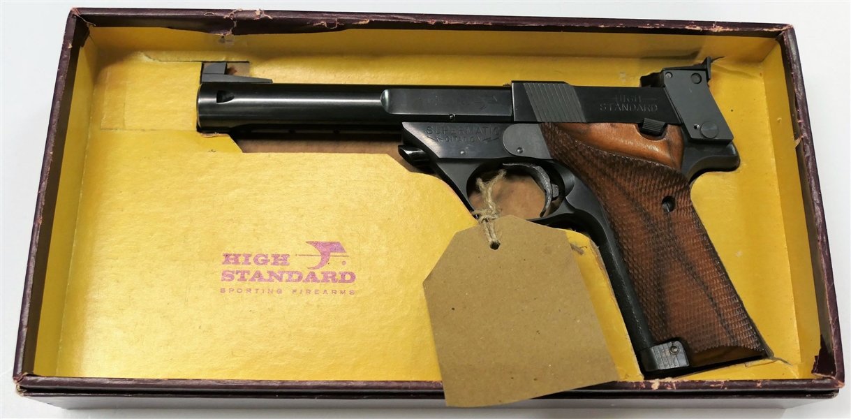 High Standard Model 107 - Supermatic Citation -  .22 LF Pistol - In Original Box