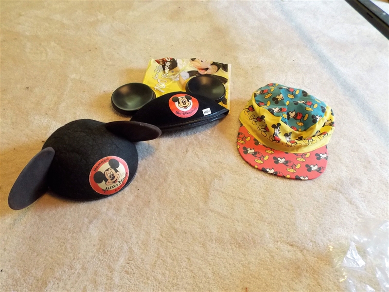 Mickey Mouse Members Club Ears Hat, Mickey Mouse Ears Hat, and Other New Mickey Hat