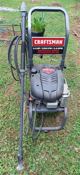 Craftsman 6.0HP/2350 PSI Pressure Washer - With Instructions - Has NOT Been Tested Or Cranked