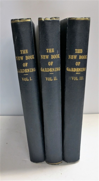 The New Book of Gardening Volumes I-III- Hardback Books