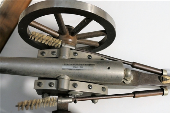 Cal. 50 Black Powder Miniature Cannon -Measures 6 all 14 Long