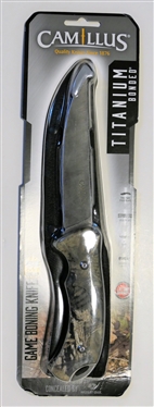 Camillus Game Boning Knife - New in Original Packaging - 5 Blade - Camo Colored