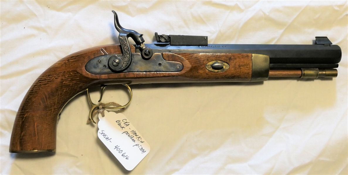 Connecticut Valley Arms, Inc. "Hawken Pistol" .50 Caliber Black Powder Pistol