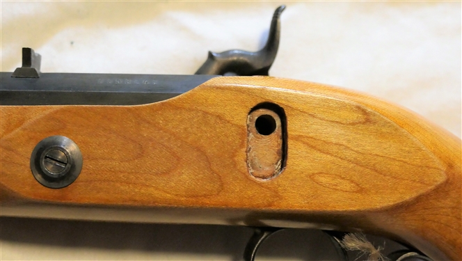 Connecticut Valley Arms, Inc. .50 Caliber Black Powder Pistol - Missing Screw on One Side - See Photo