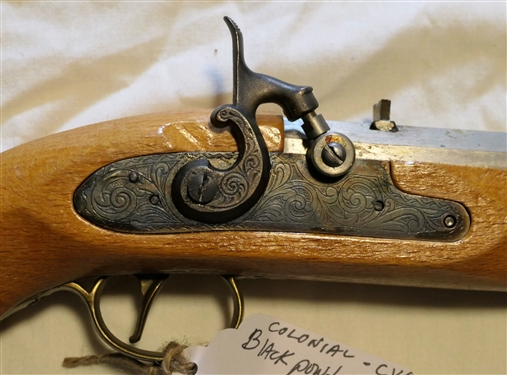 Connecticut Valley Arms, Inc. Colonial Pistol .45 Caliber Black Powder Pistol - Made in Spain
