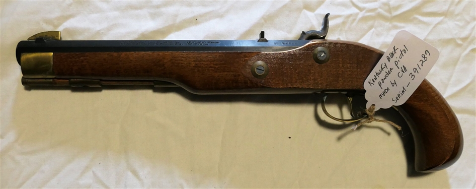 Connecticut Valley Arms Kentucky Pistol .50 Caliber Pistol - Made in Spain