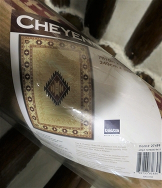 Kashmar Cheyenne Beige Rug - Measures 7'10 by 10'10 - New Not Unrolled