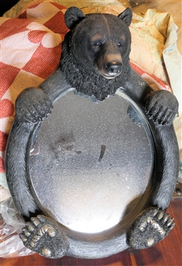 Black Bear Mirror - Measures 17 by 12