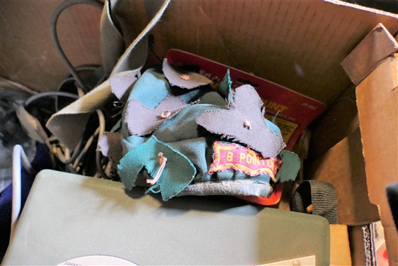 Johnny Stewarts's Deluxe Cassette Tape Game Caller System, 8-Pointer Hat, Camo Pouch, Hats, Johnny Ray Swivel Mount, Etc.