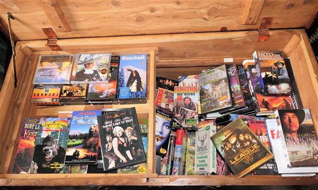 Collection of Movies - VHS and DVD - including Disney, Hunting, The Silence of The Lambs  Davy Crockett King Kong Lives Some Like It Hot and More