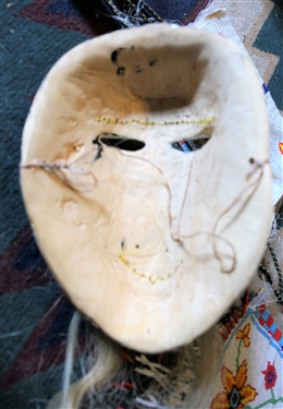 2 Calls, Bead Work, Claw Necklace, and Replica Mask with Hair Beard and Eyelashes - 1 Call Fawn Bleet and Doe Bleet