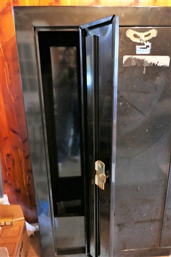 Homak Home Security 8 Gun Cabinet / Safe - Locks and Has Keys Measures 55 tall 35 by 10
