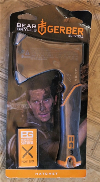 Bear Grylls Gerber Survival Hatchet New in Packaging 