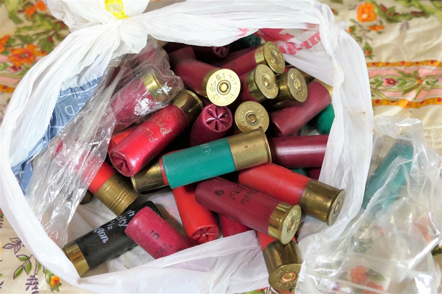 Bag of 12 Gauge Shotgun Shells