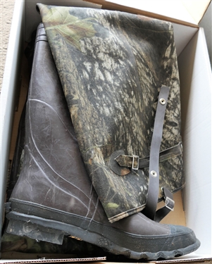 Proline Camo Hip Boots - Size 12 in Original Box