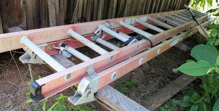 Werner Fiberglass Extension Ladder