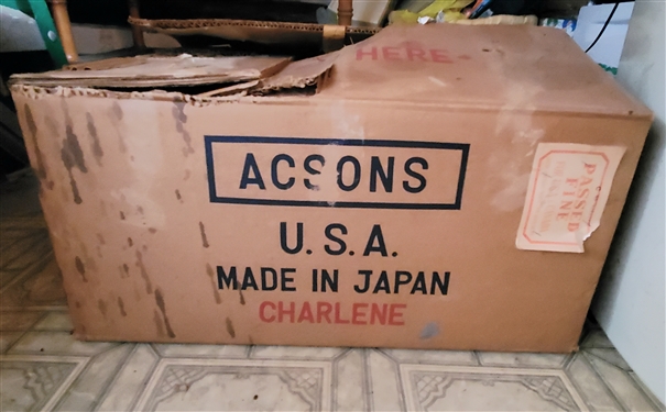 Set of Japan Charlene China - Never Out of Box - ACSONS Diamond China